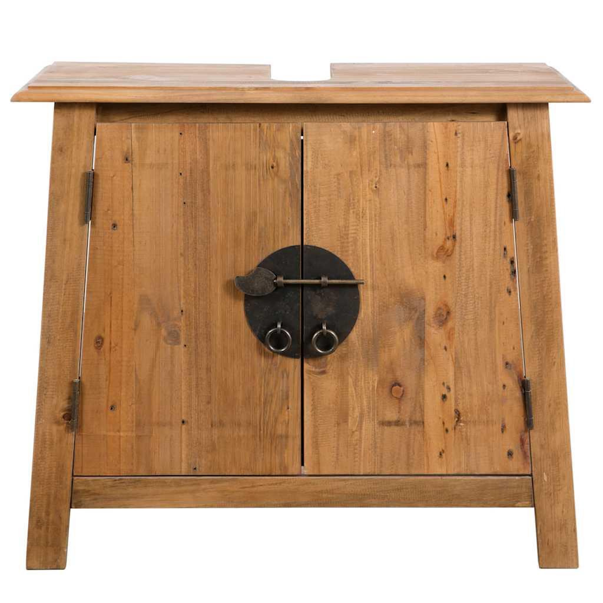 Voir la diapositive 4 : VIDAXL Mobilier de salle de bain bois de pin massif