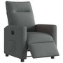 Voir la diapositive 3 : VIDAXL Fauteuil inclinable electrique Gris fonce Tissu