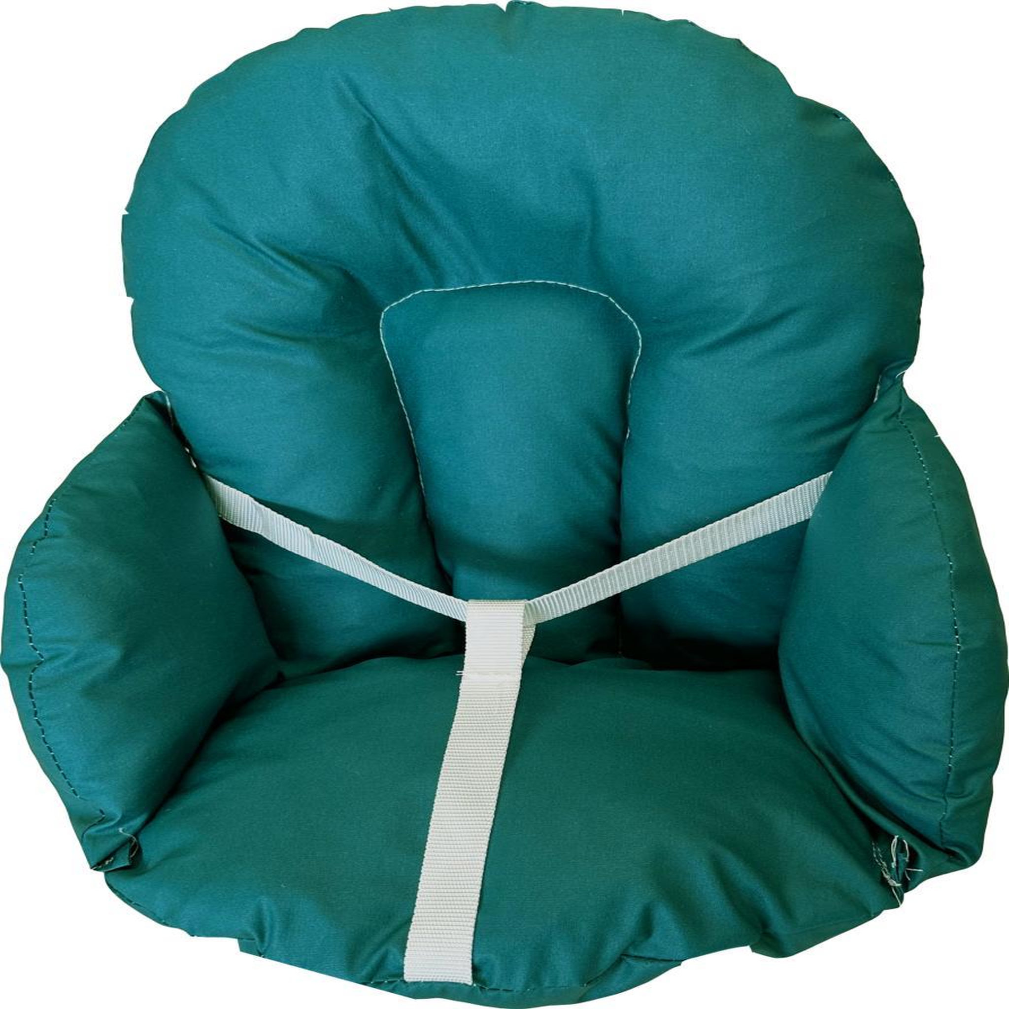 Voir la diapositive 2 : CH'TI BOUT Coussin de chaise + sangles de matien - coton a enduction acrylique