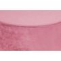 Voir la diapositive 2 : Paris Prix Pouf Rond Déco  Nano  55cm Rose Foncé