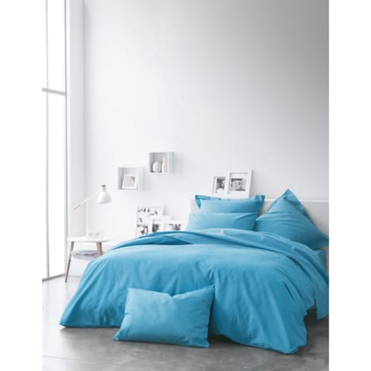 TODAY Housse de couette unie coton 57 fils