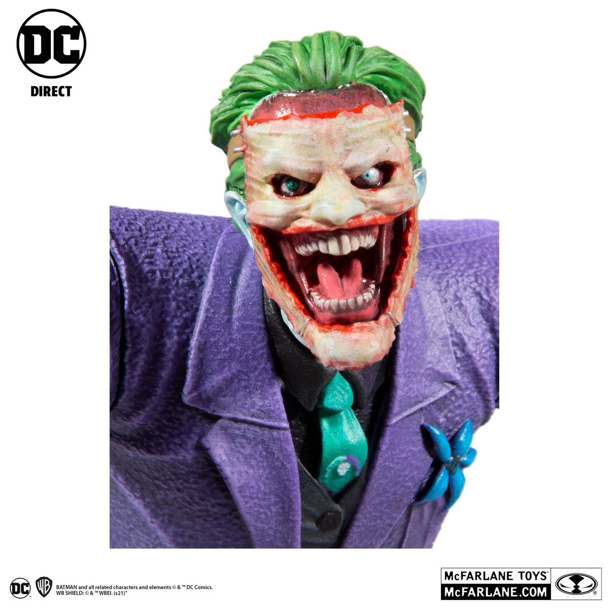 McFarlane Figurine résine The Joker Purple Craze DC Direct 18 cm