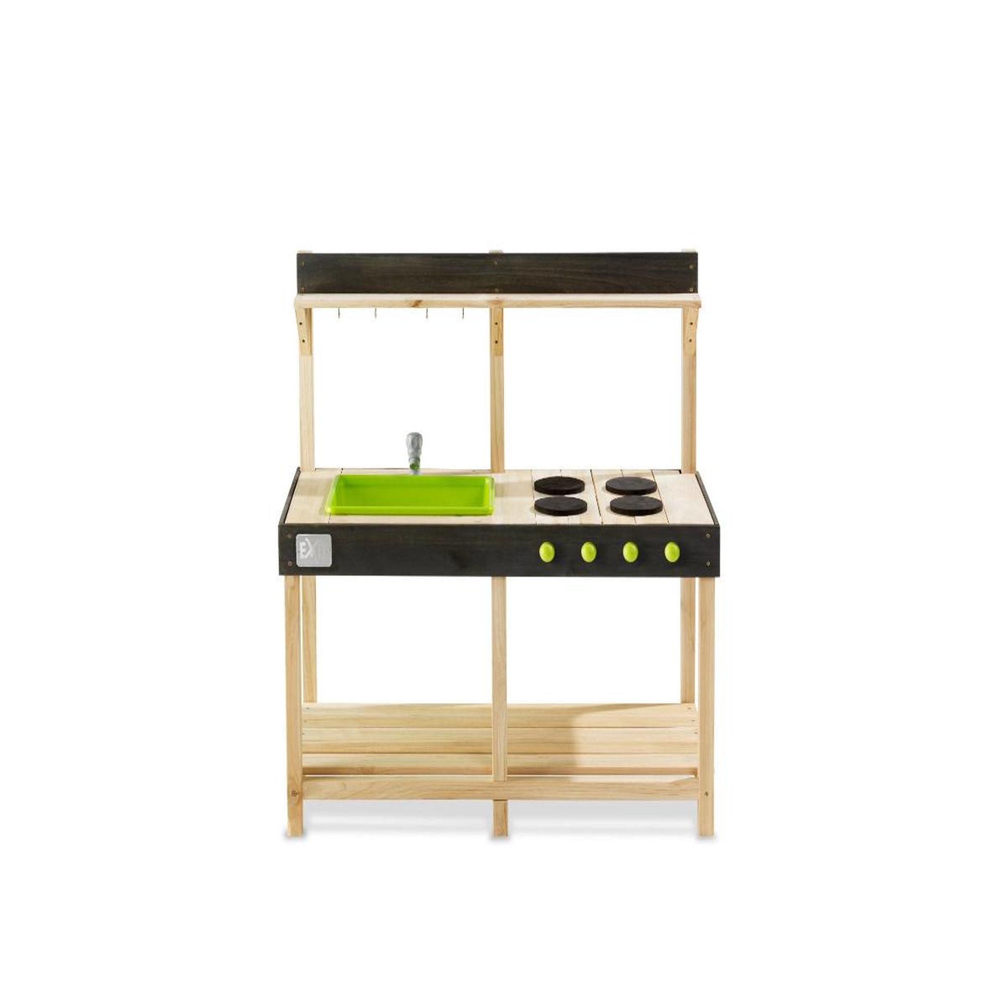 Voir la diapositive 4 : EXIT TOYS Cuisine d'extérieur en bois pour enfant yummy 100 - exit toys