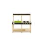 Voir la diapositive 4 : EXIT TOYS Cuisine d'extérieur en bois pour enfant Yummy 100 - Exit Toys
