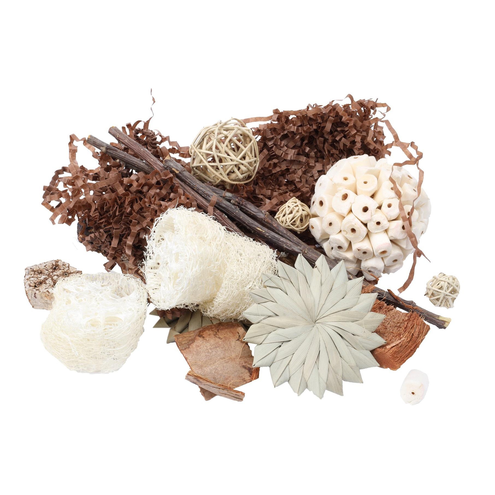 Eden Boite de jouets riche en saveurs et textures pour rongeurs