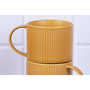 Voir la diapositive 5 : BJORN Mug SCANDI 50cl - 4 pièces - Ocre