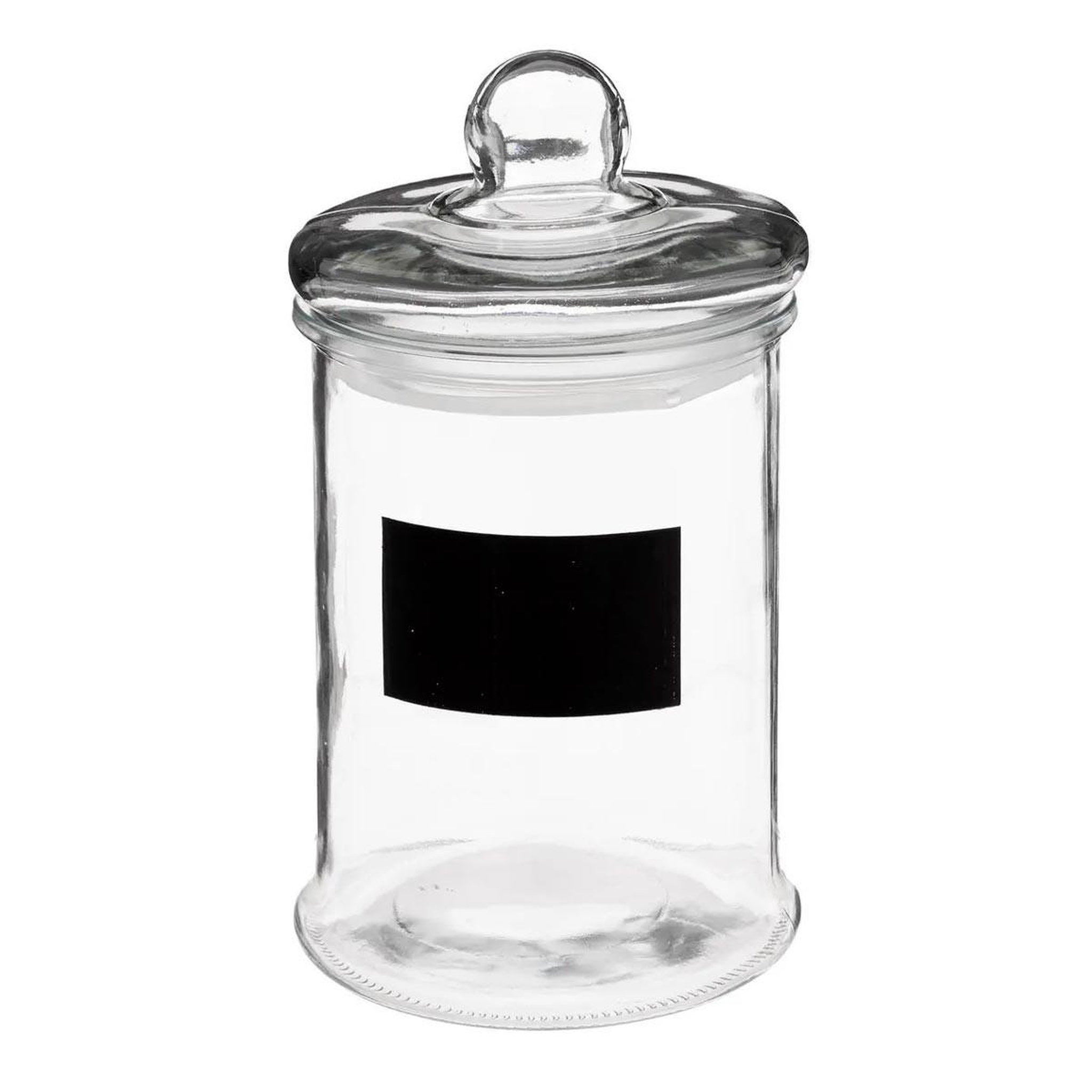 FIVE Bocal en verre  ardoise  1,2l transparent