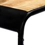 Voir la diapositive 5 : VIDAXL Table console 140 x 35 x 76 cm Bois de manguier massif brut