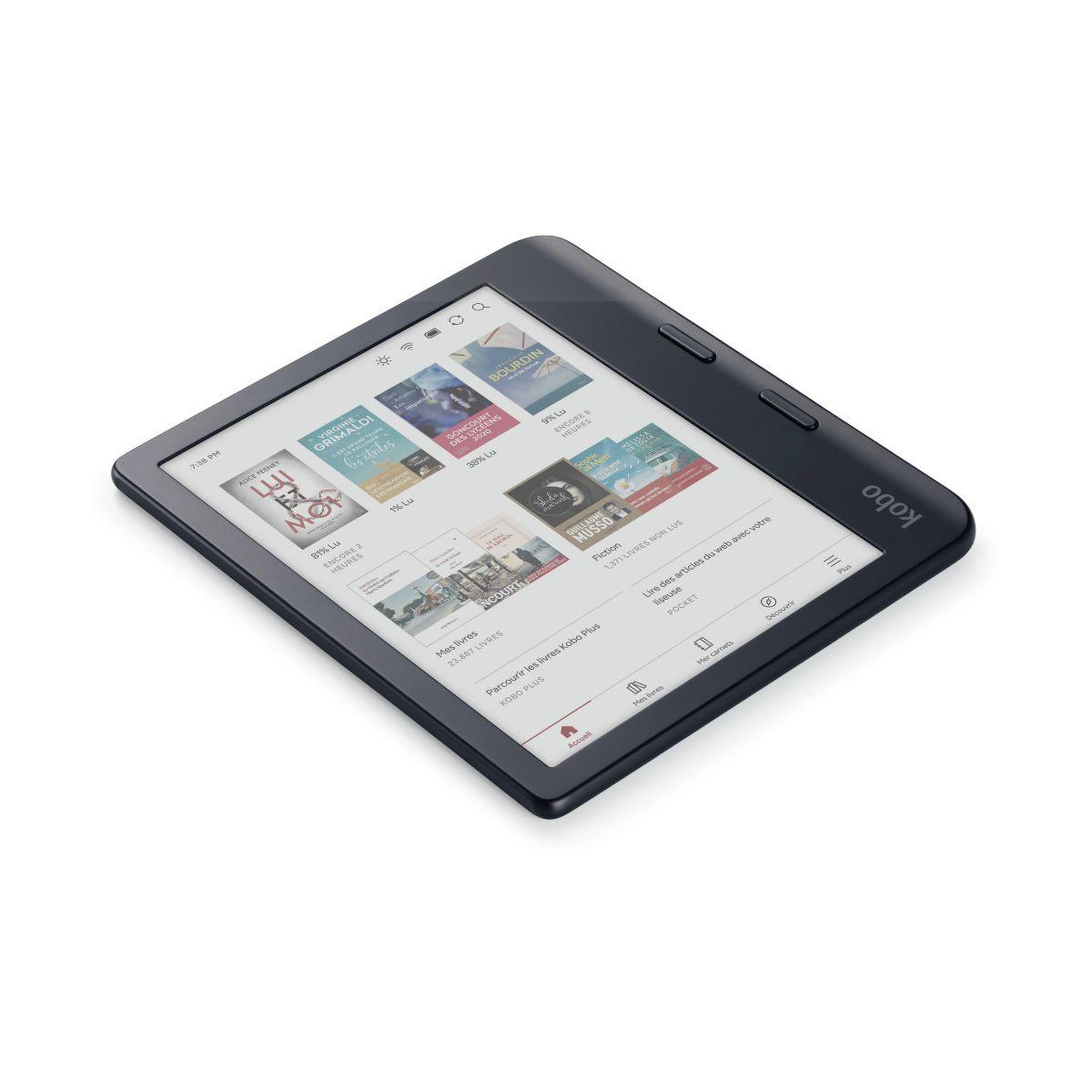 Voir la diapositive 5 : kobo Liseuse eBook Libra Colour Noire