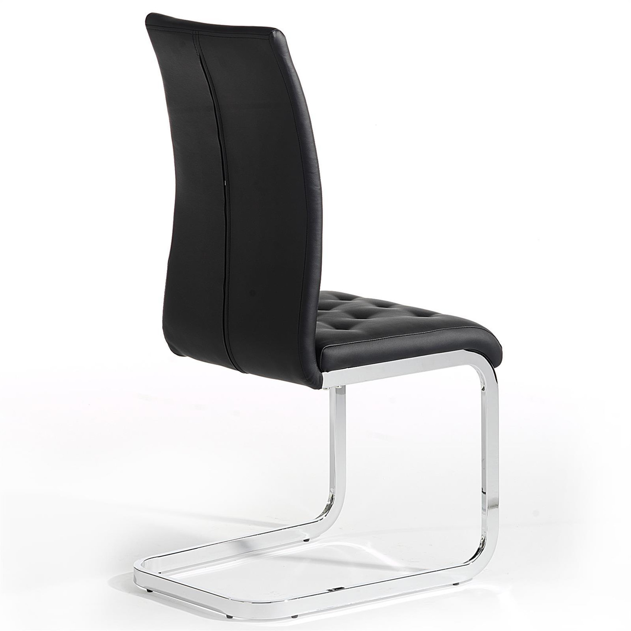 Voir la diapositive 3 : IDIMEX Lot de 4 chaises chloe, en synthétique