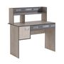 Voir la diapositive 1 : Bureau enfant 1 porte 1 tiroir 1 étagère style industriel L108cm LOFTY