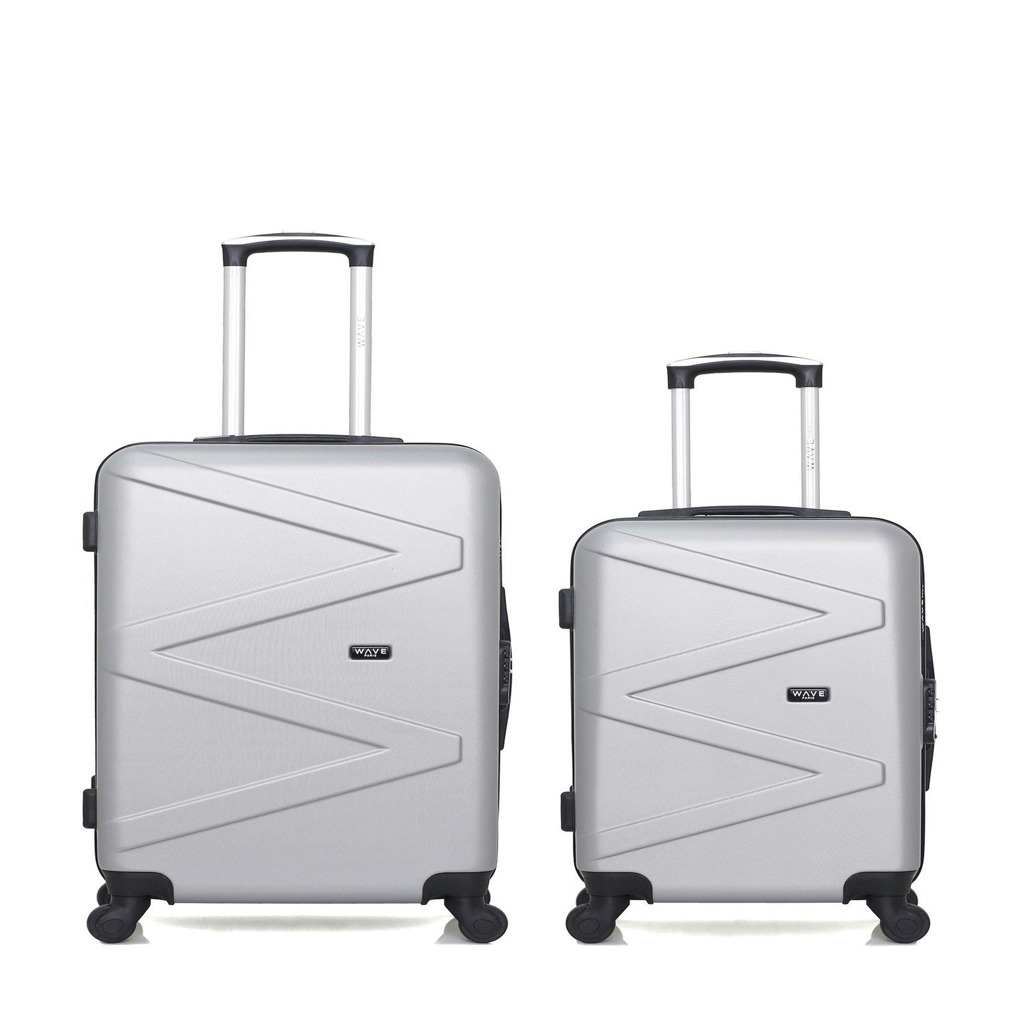 WAVE PARIS WAVE PARIS - Lot de 2 - Valises Weekend et Cabine AMAZONE