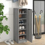 Voir la diapositive 3 : VIDAXL Meuble a chaussures Sonoma gris 30x35x100 cm Bois d'ingenierie
