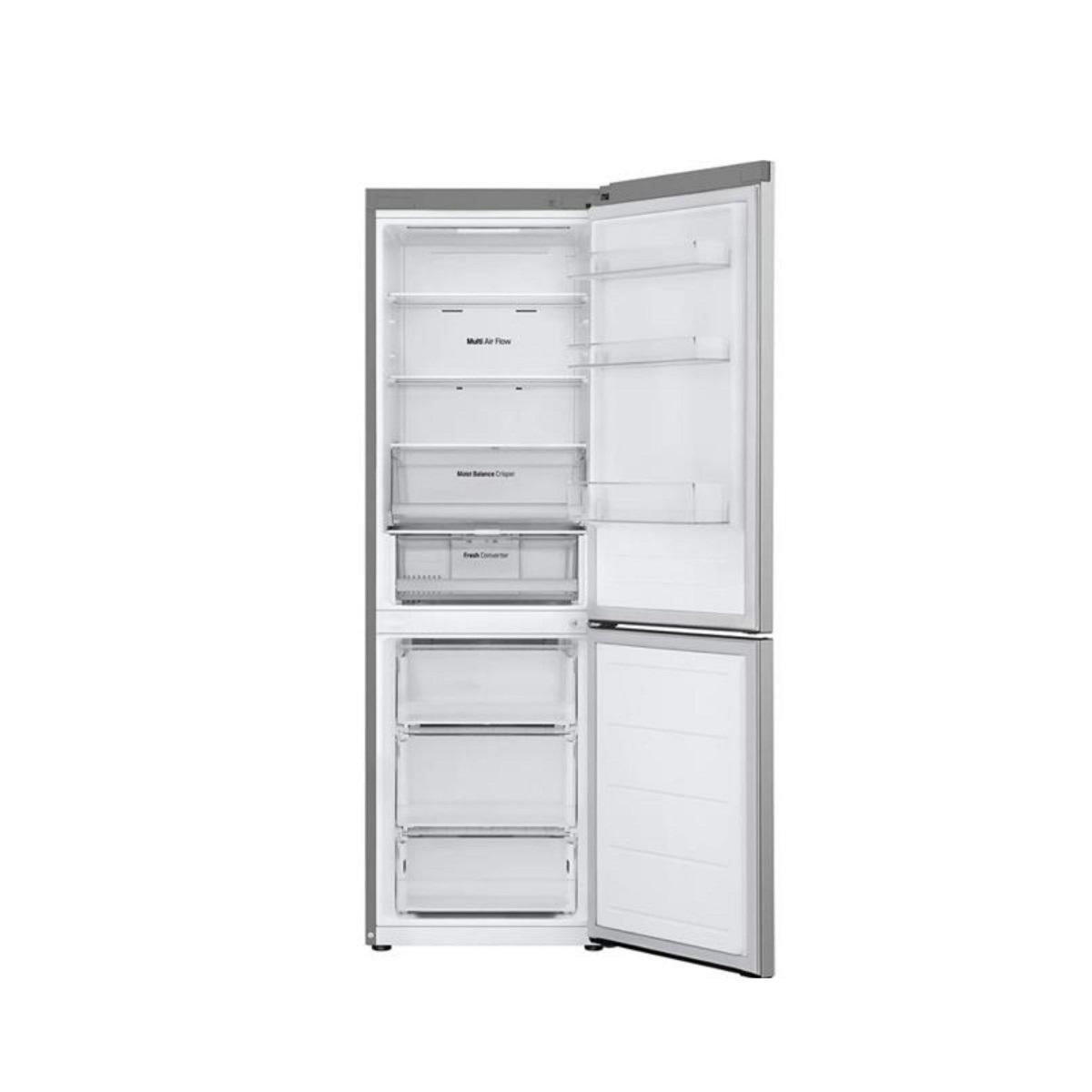 LG Réfrigérateur combiné 60cm 344l nofrost gris - GBV3100EPY