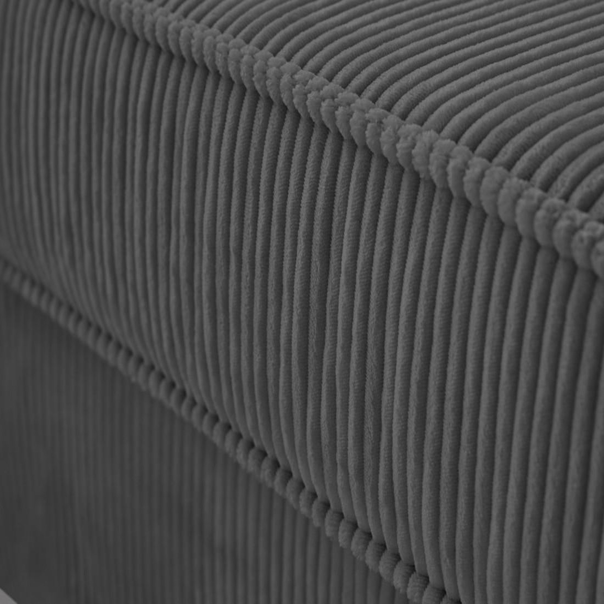 Voir la diapositive 3 : LISA DESIGN Jake - canapé déhoussable d'angle gauche 5 places en velours côtelé