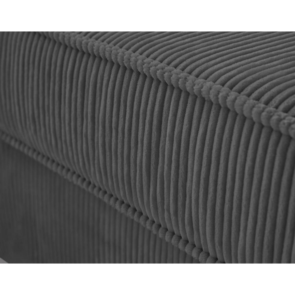 LISA DESIGN Jake - canapé déhoussable d'angle gauche 5 places en velours côtelé