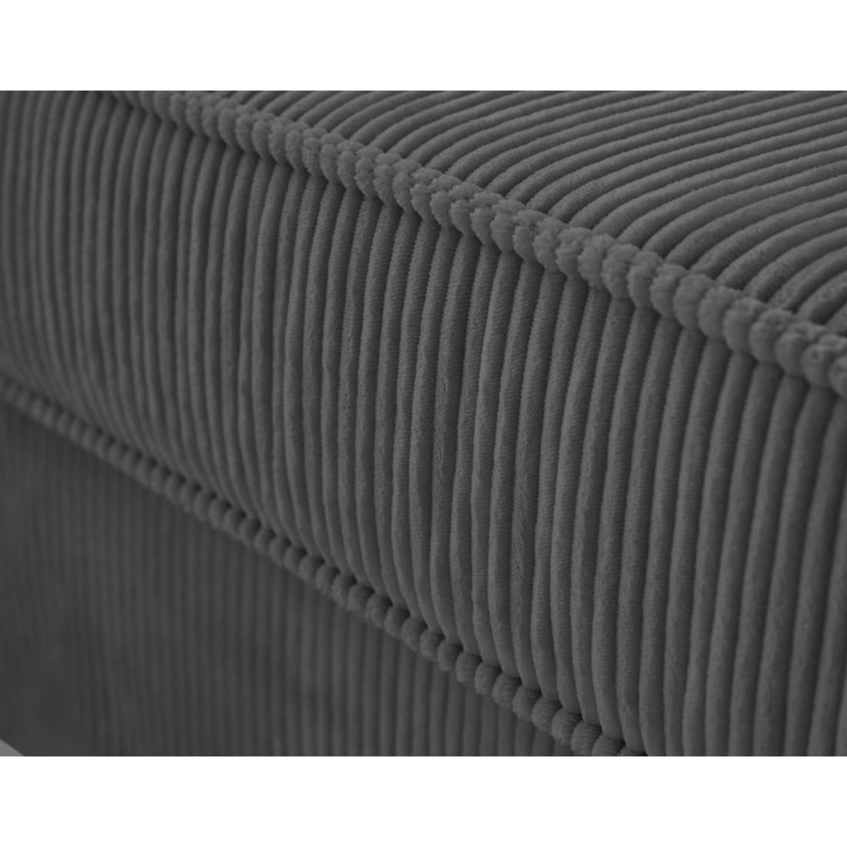 LISA DESIGN Jake - canapé déhoussable d'angle gauche 5 places en velours côtelé