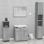 Voir la diapositive 1 : VIDAXL Meubles de salle de bain Sonoma gris Bois d'ingenierie