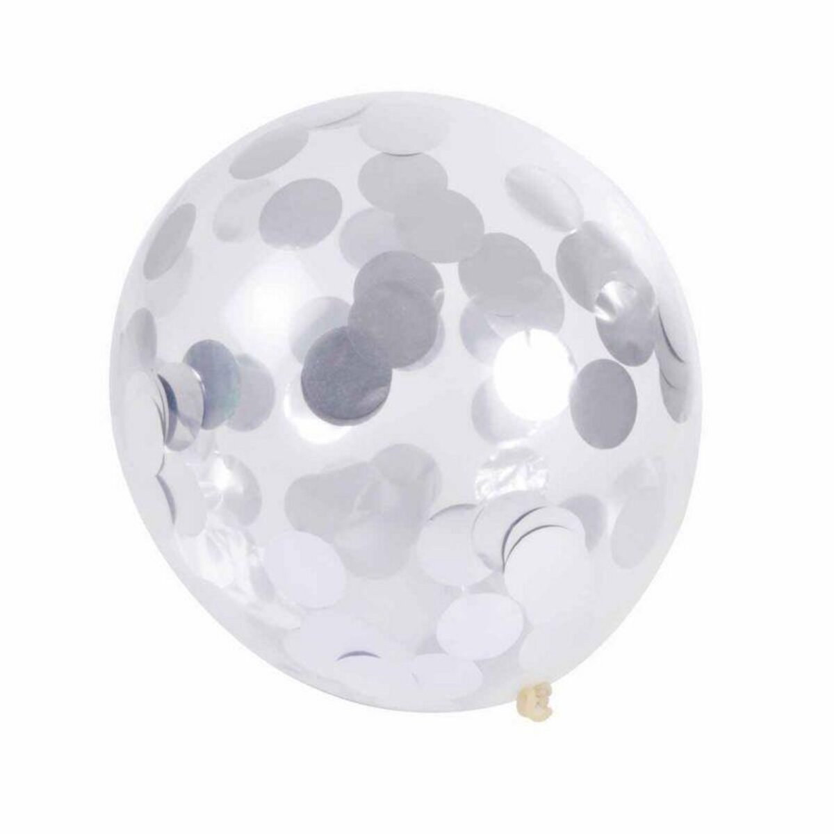 Paris Prix Lot de 6 Ballons Gonflables Confettis 30cm Multicolore pas cher  
