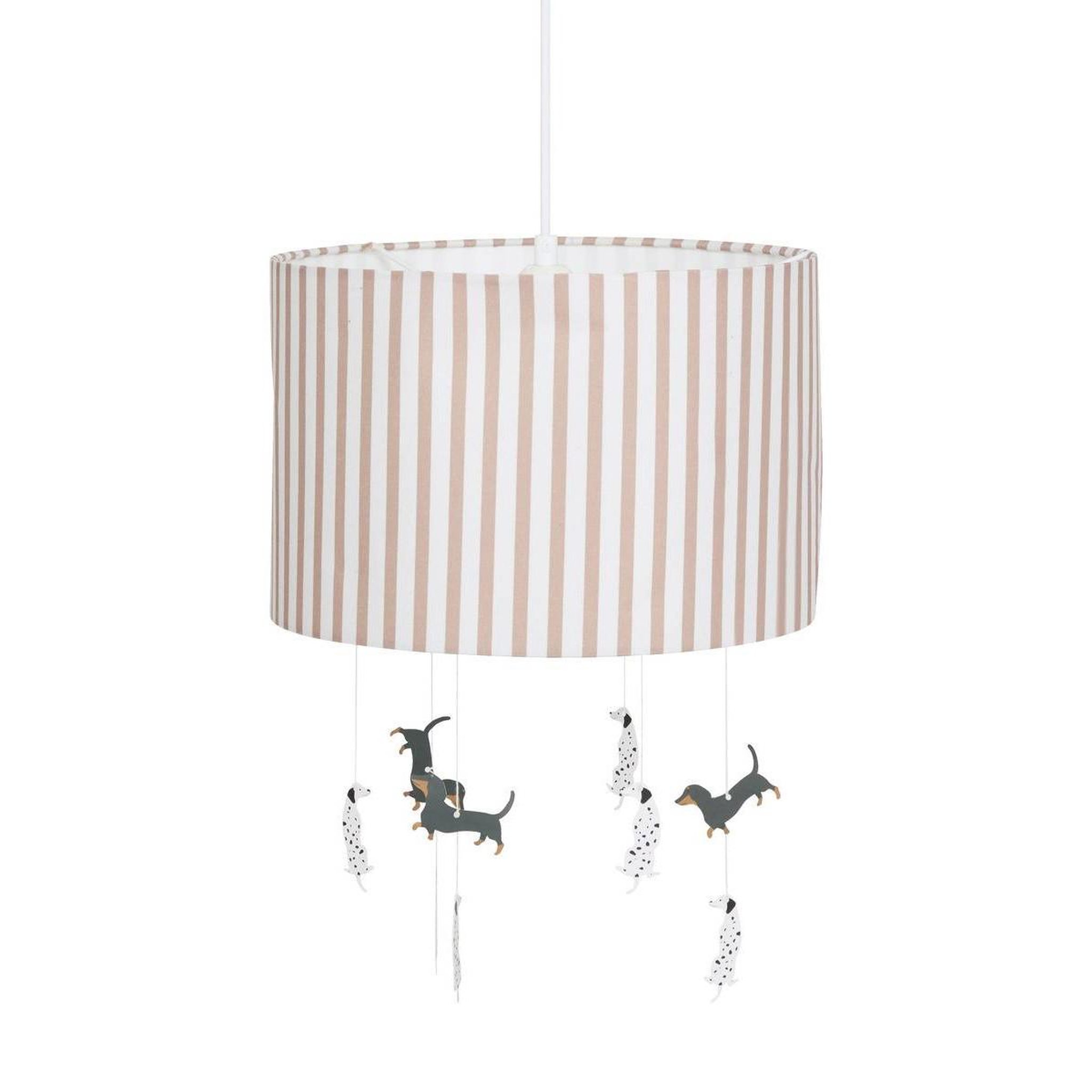 Voir la diapositive 1 : Atmosphera Kids Lampe suspension chiens  scott  40cm marron