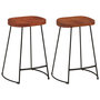 Voir la diapositive 2 : VIDAXL Tabourets de bar Gavin lot de 2 45x40x63cm bois massif manguier