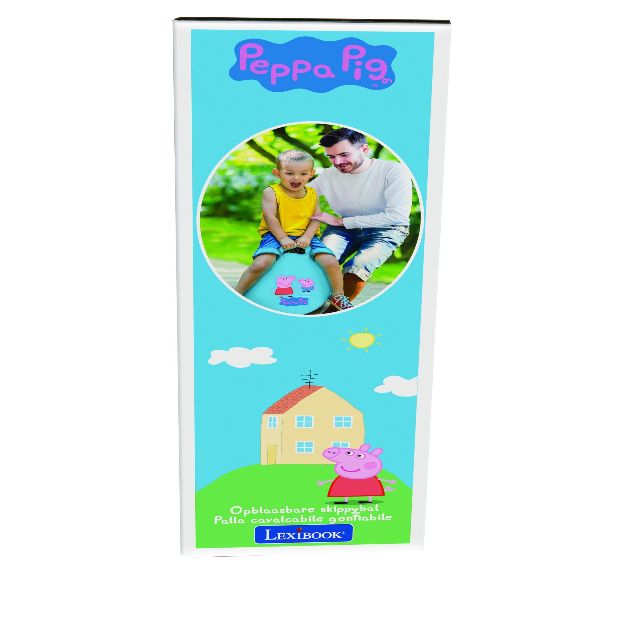 Voir la diapositive 6 : Lexibook Balle Sauteuse Gonflable Peppa Pig
