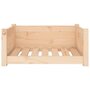 Voir la diapositive 5 : VIDAXL Lit pour chien 65,5x50,5x28 cm Bois de pin solide