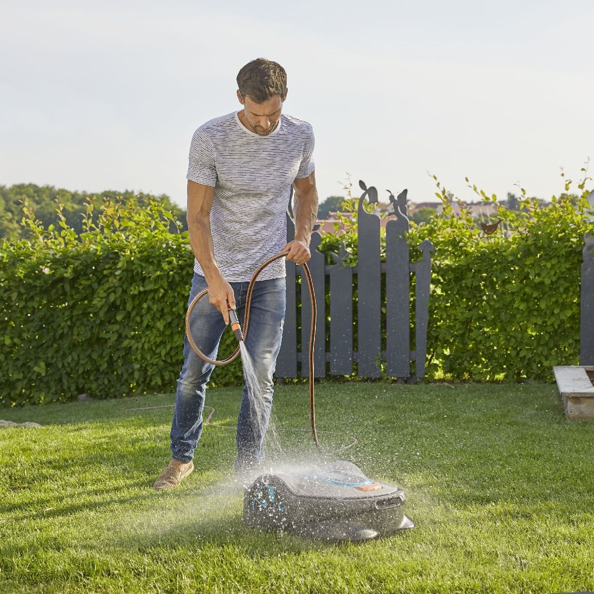 GARDENA Tondeuse robot sileno life 750