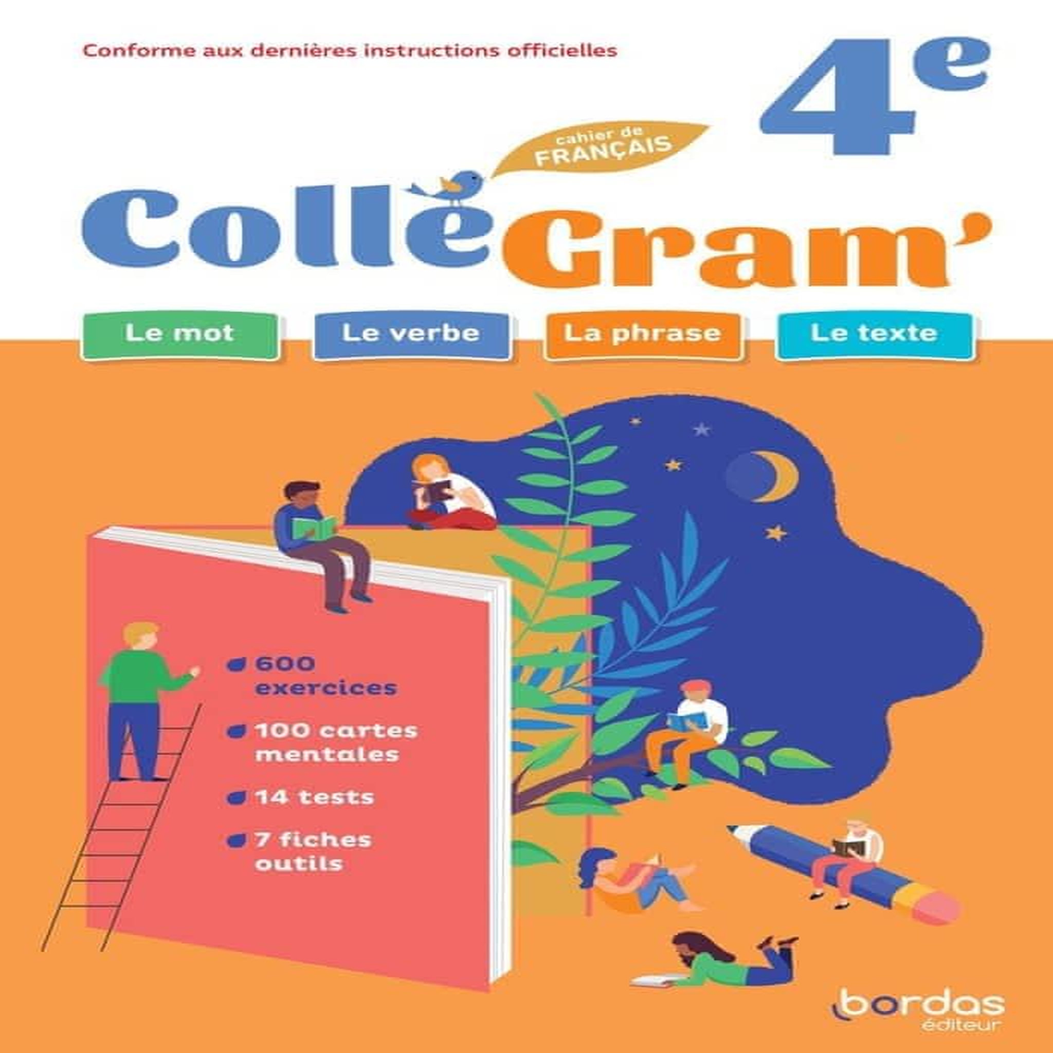 CAHIER DE FRANCAIS 4E COLLEGRAM'. EDITION 2025, Franchet Isabelle-Marie
