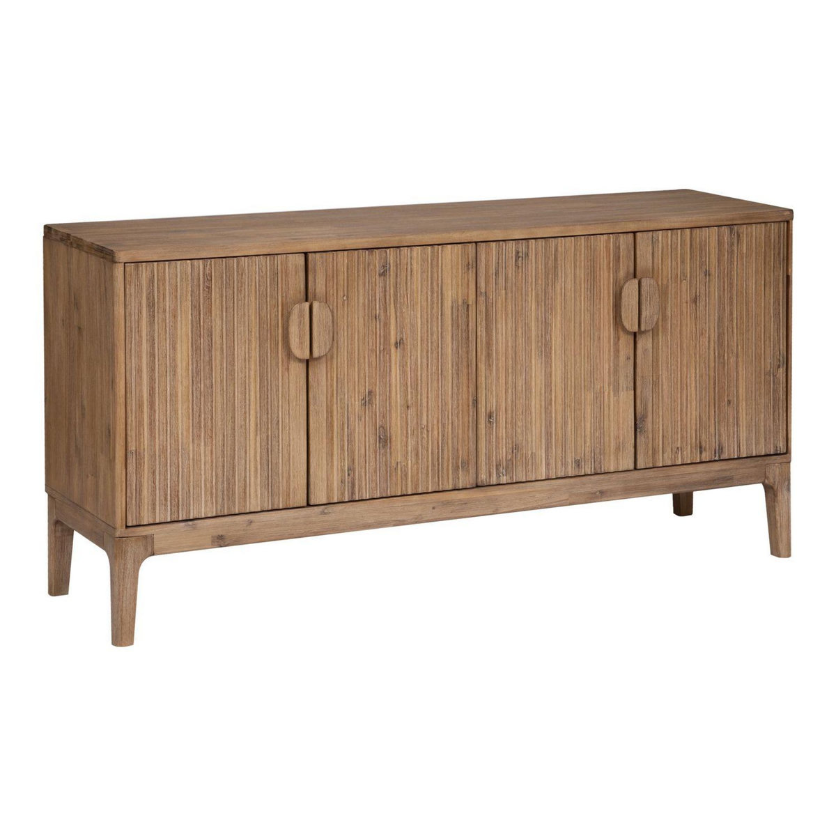 Atmosphera Kids Buffet 4 portes Sabor en bois - Marron
