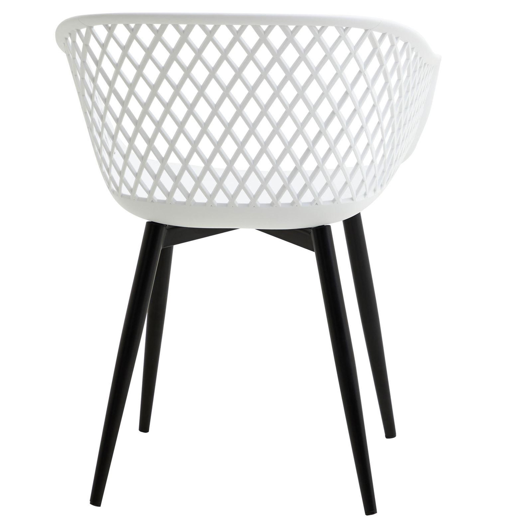 Voir la diapositive 5 : IDIMEX Lot de 4 chaises MADEIRA style scandinave, pieds en bois