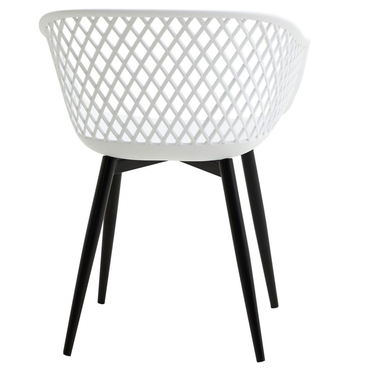 IDIMEX Lot de 4 chaises MADEIRA style scandinave, pieds en bois