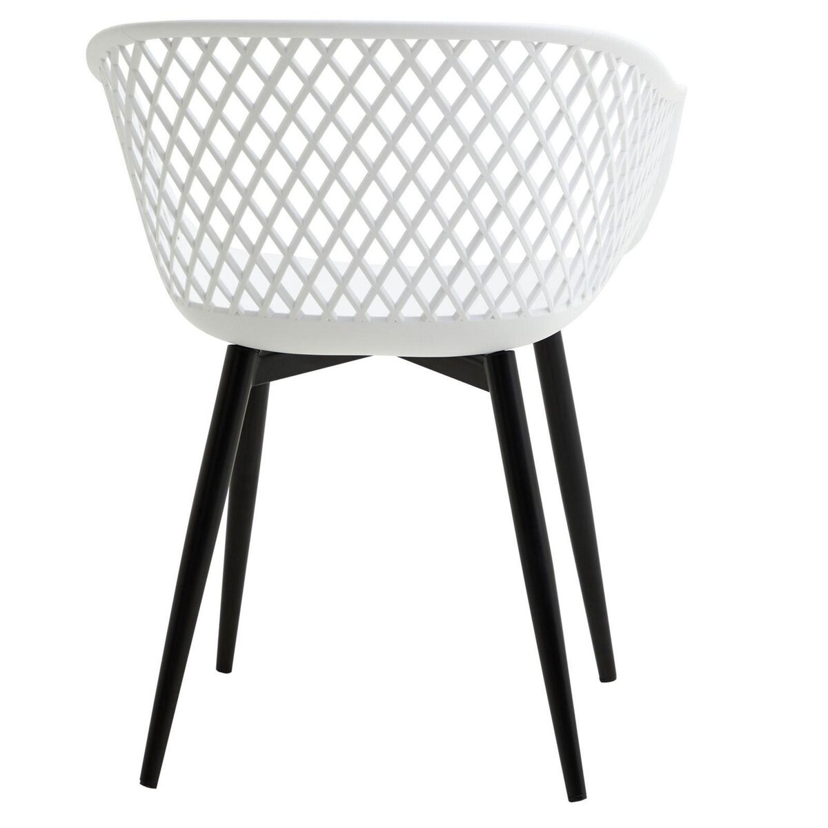 IDIMEX Lot de 4 chaises MADEIRA style scandinave, pieds en bois