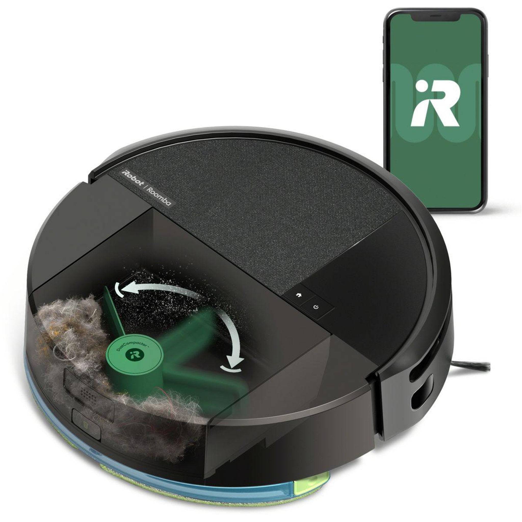 IROBOT Robot aspirateur laveur roomba 205 combo dustcompactor l121040