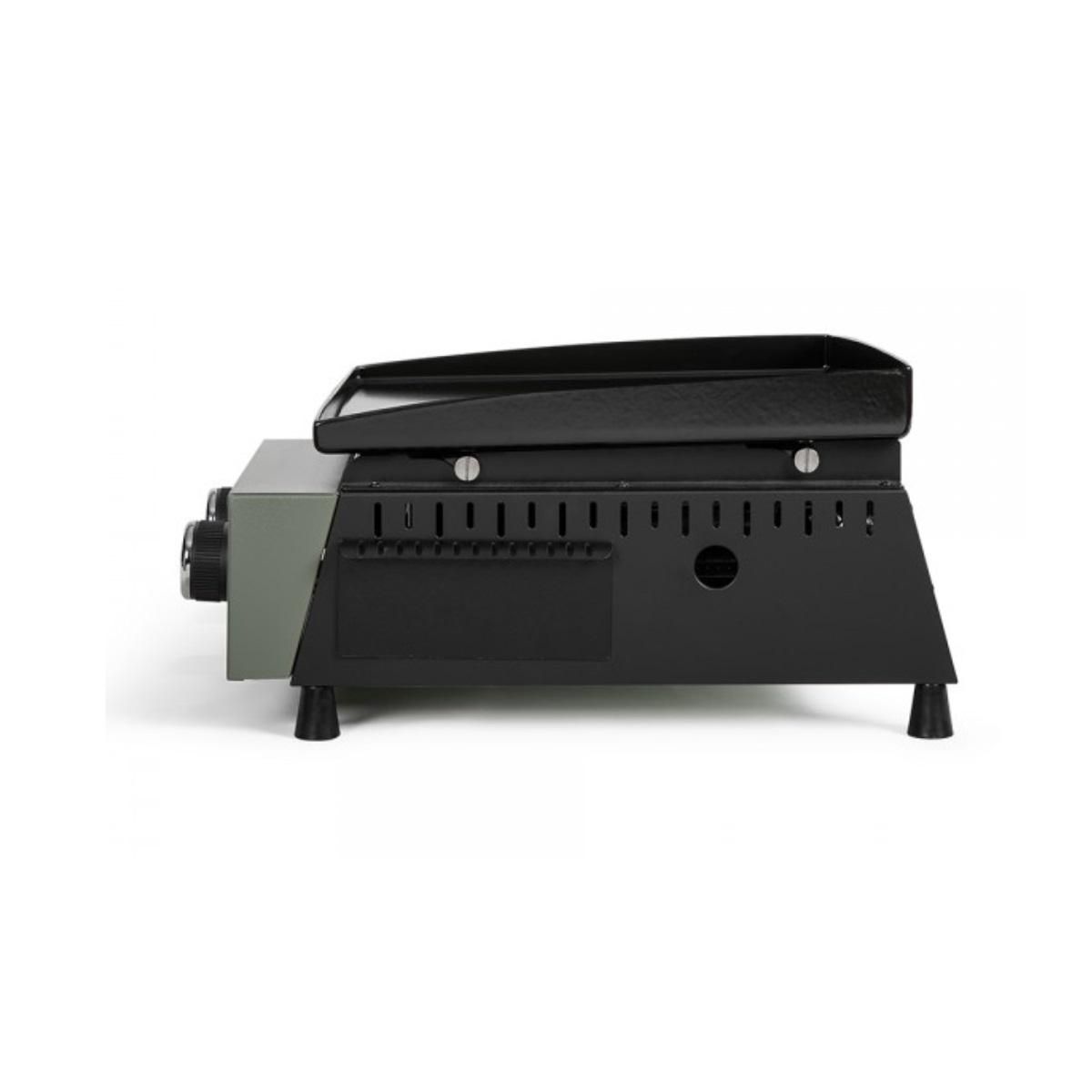 LIVOO Plancha gaz 5000w plaque acier émaillé 45.5x35.5cm - DOC323