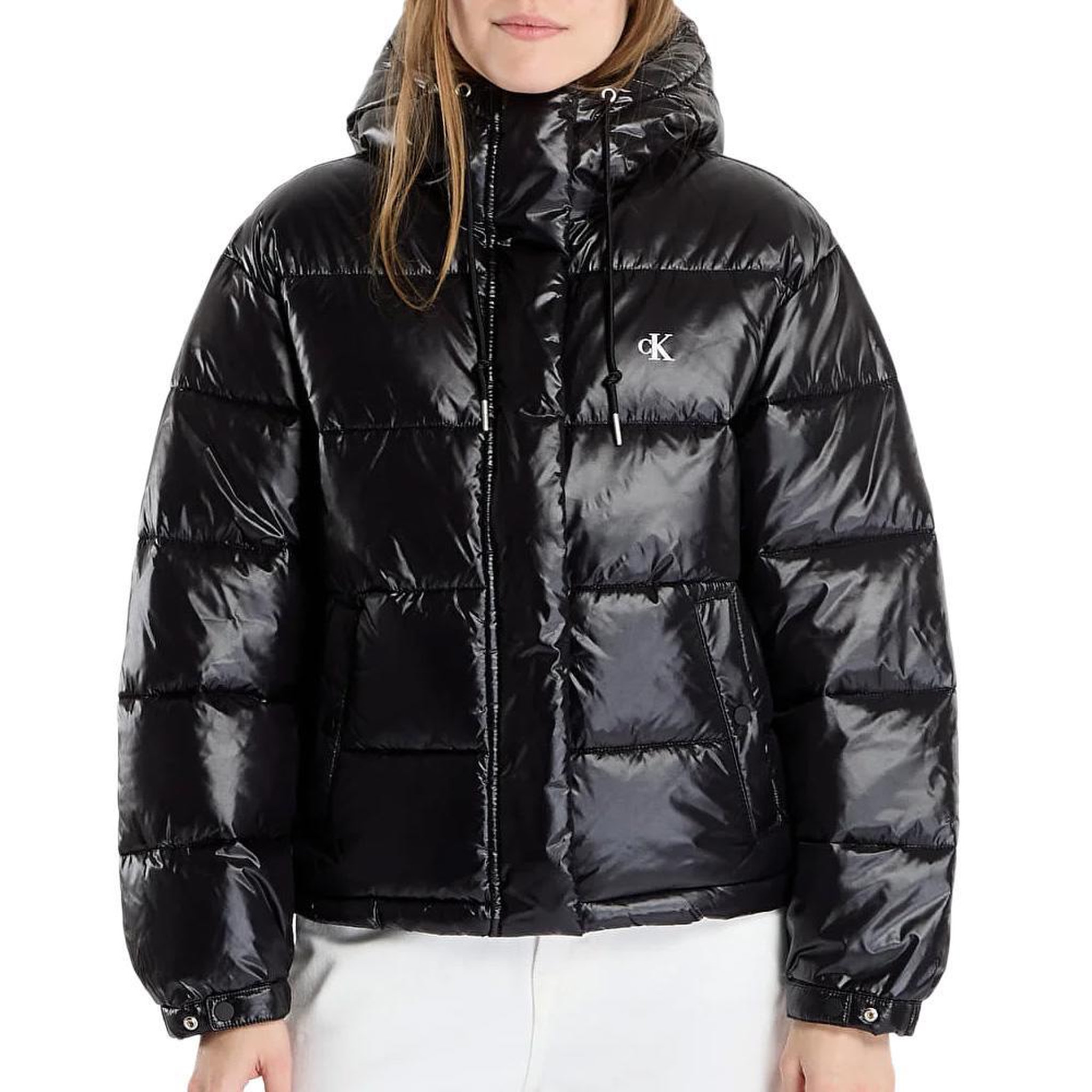 CALVIN KLEIN JEANS Doudoune noir femme calvin klein jeans shine. Coloris disponibles : Noir