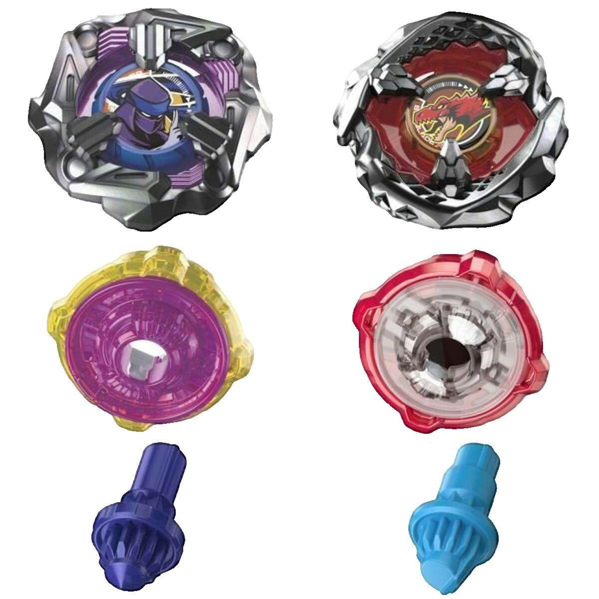 Voir la diapositive 2 : HASBRO Toupies Beyblade Hasbro Couleurs vives