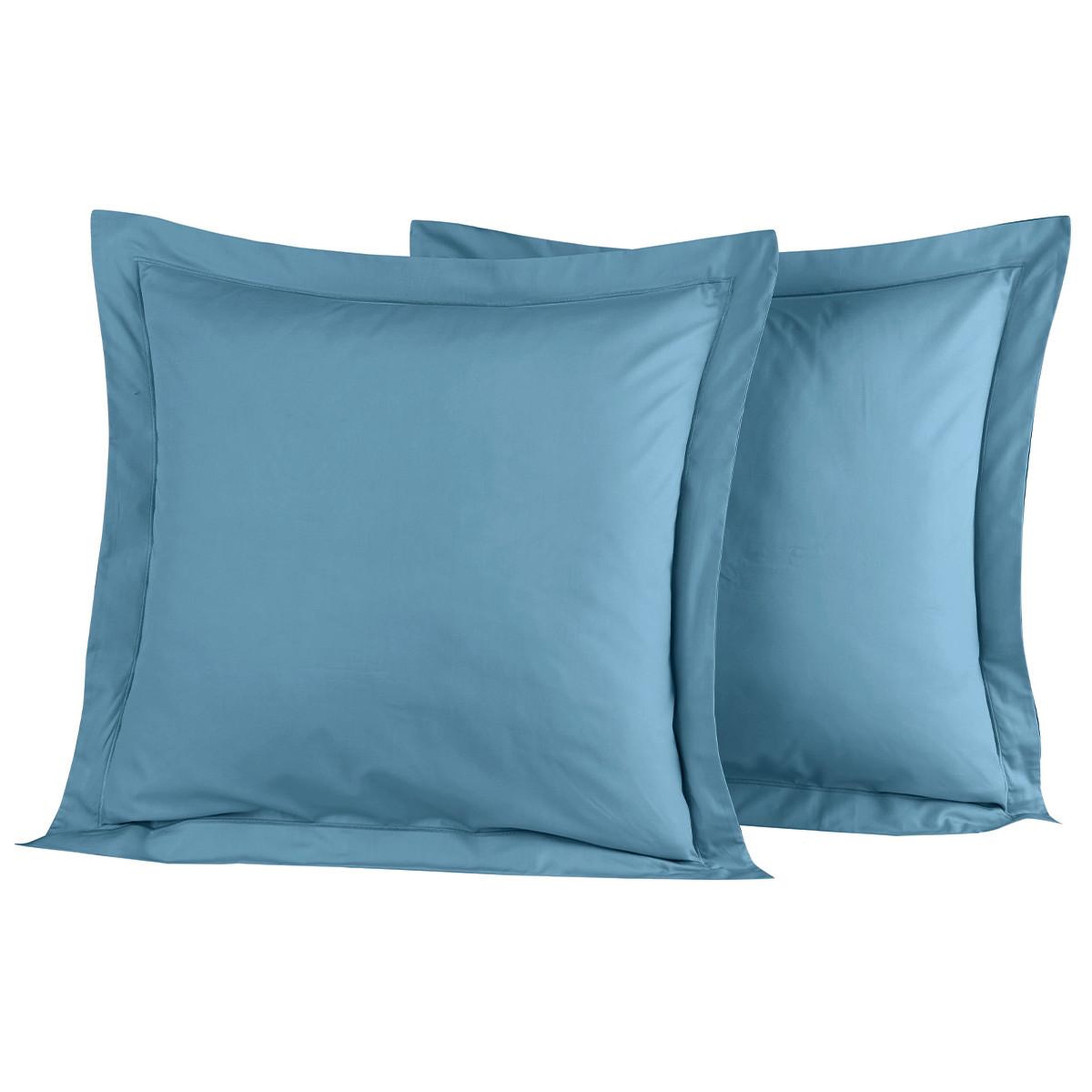 Voir la diapositive 1 : Sensei Maison Lot de 2 taies d'oreiller en percale de coton SOFT PERCALE
