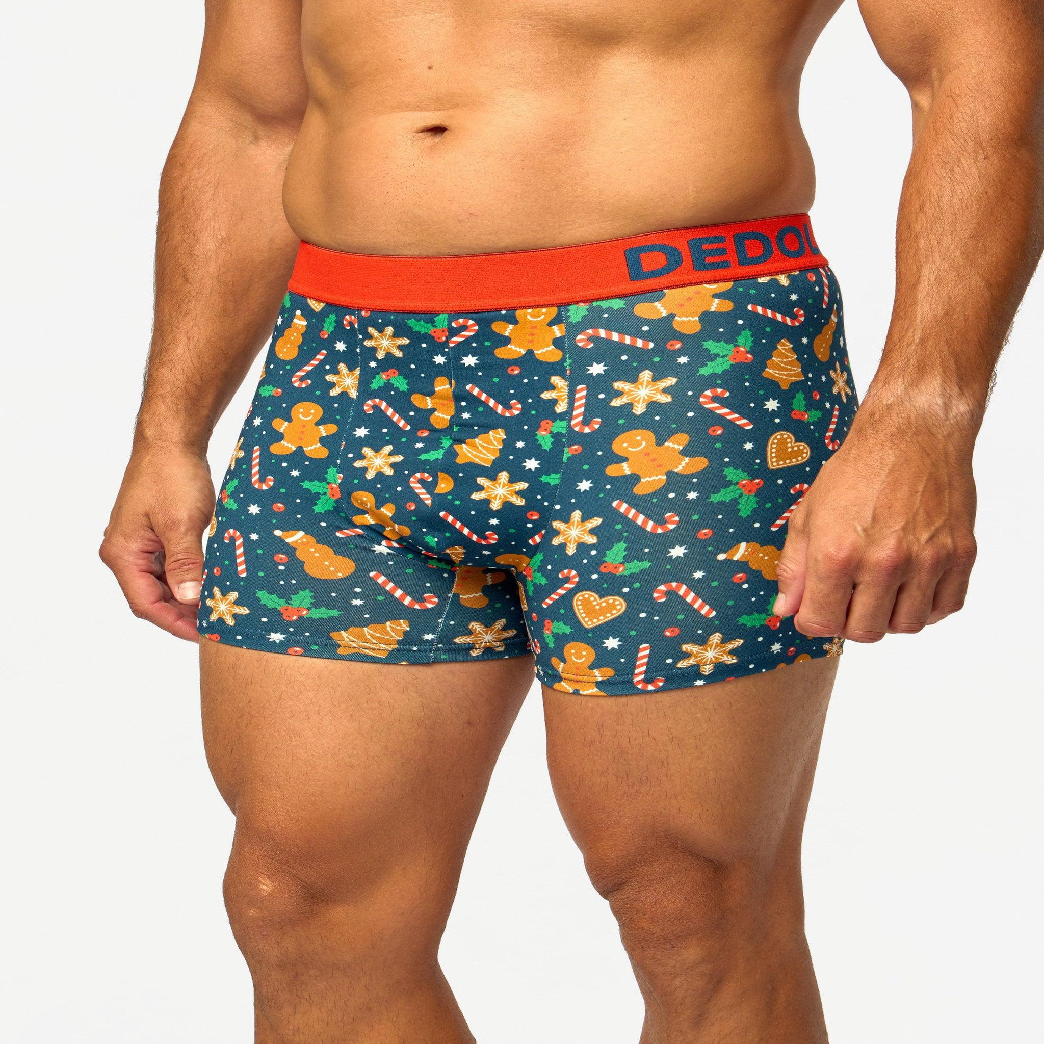 Voir la diapositive 2 : DEDOLES Boxer homme pain d'épices & sucre d'orge