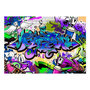 Voir la diapositive 2 : Paris Prix Papier Peint  Graffiti : Violet Theme