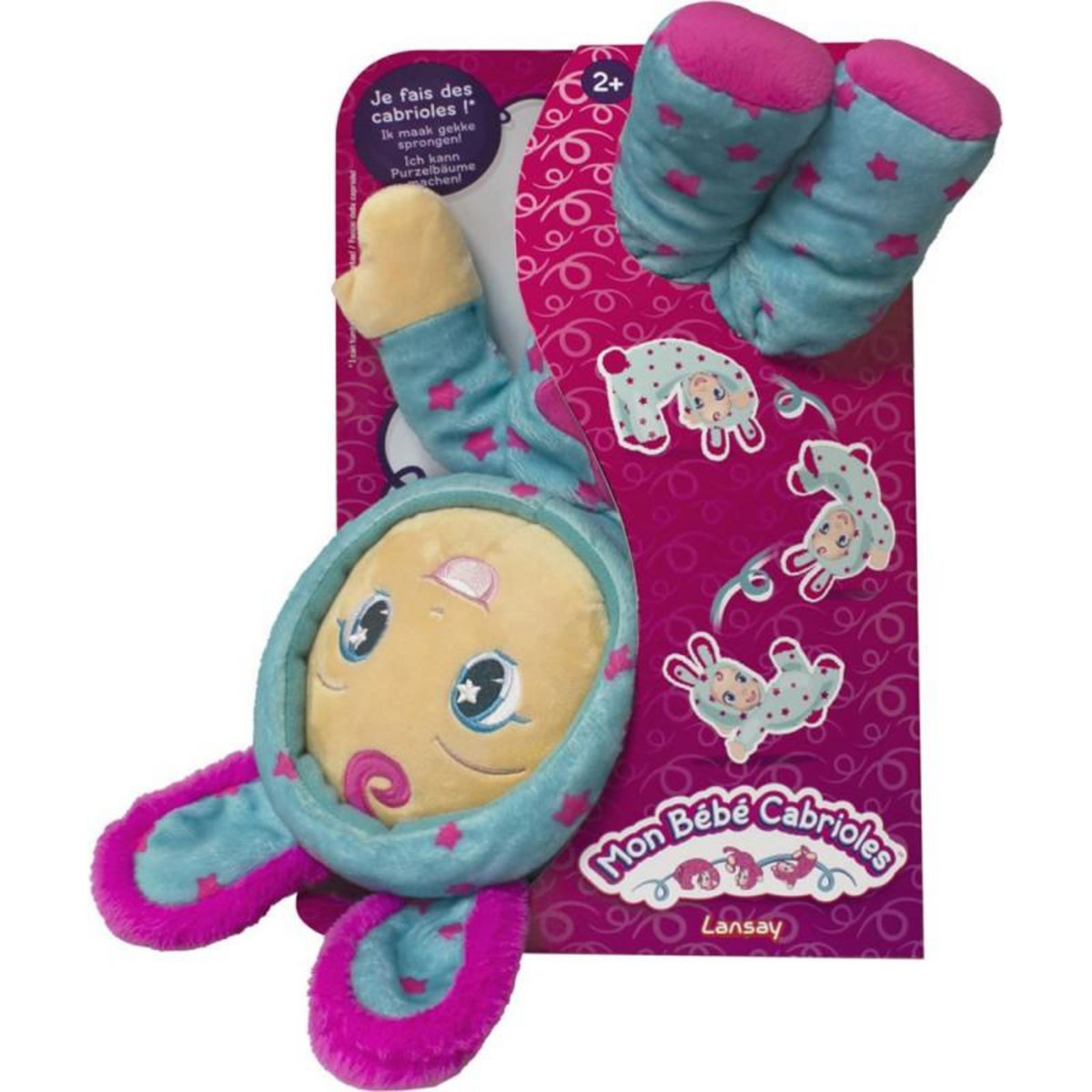 LANSAY Poupon Lansay Mon Bébé Cabrioles Lapin