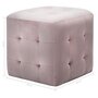 Voir la diapositive 6 : VIDAXL Tables de chevet 2 pcs Rose 30x30x30 cm Tissu velours