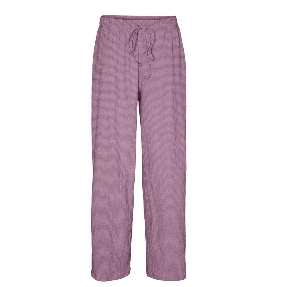 Vero Moda Pantalon Fluide Mauve Femme Vero Moda Luna
