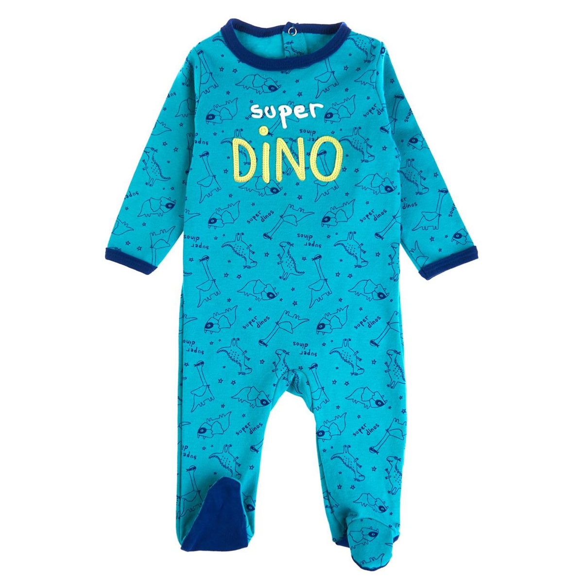 IN EXTENSO Dors bien dinosaures bébé garçon