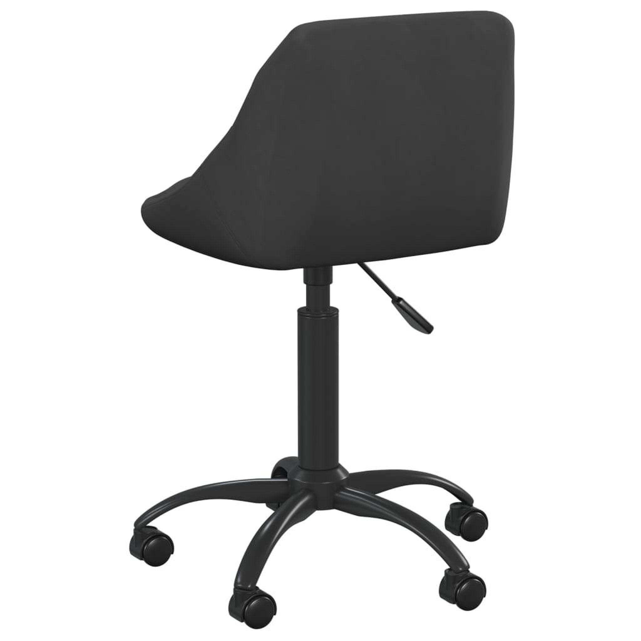 Voir la diapositive 4 : VIDAXL Chaise de bureau Noir Velours