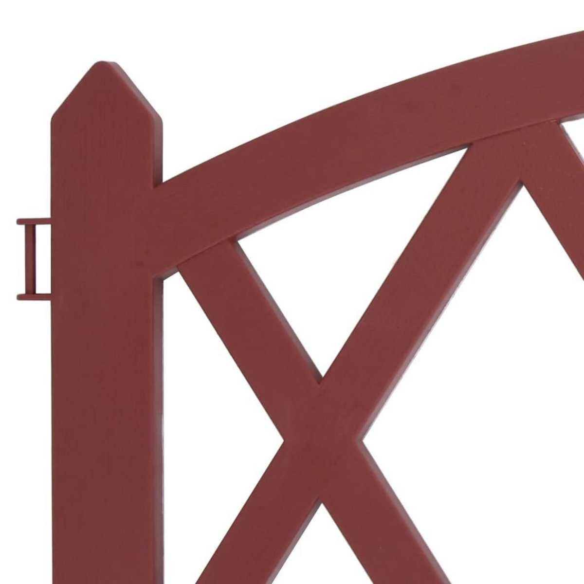 VIDAXL Bordures de pelouse 17 pcs Rouge 10 m PP