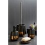 TOILINUX Set d'accessoires de salle de bain design Brandol - Noir mat