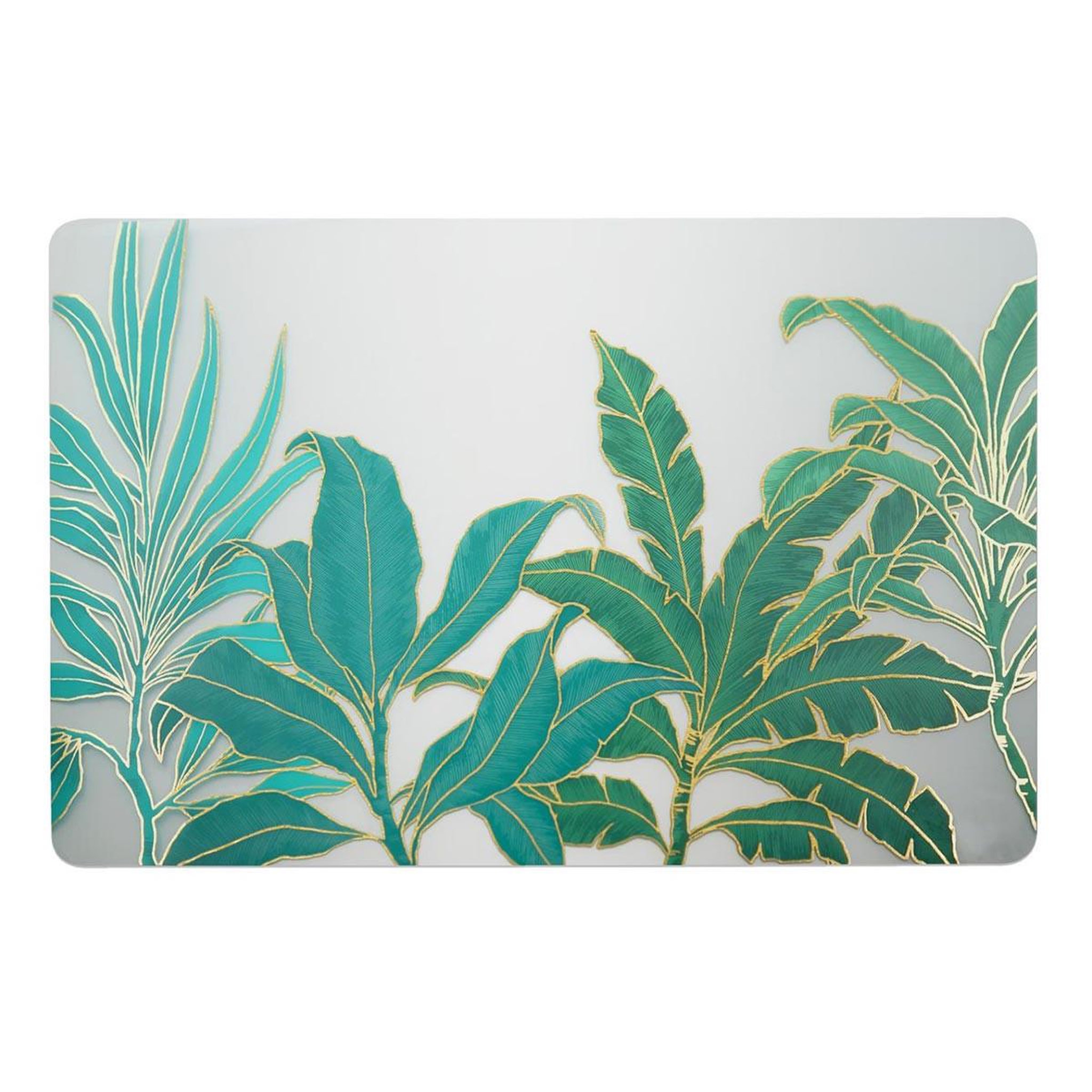 Douceur d'Intérieur Set de table imprimé  vayana  28x44cm vert