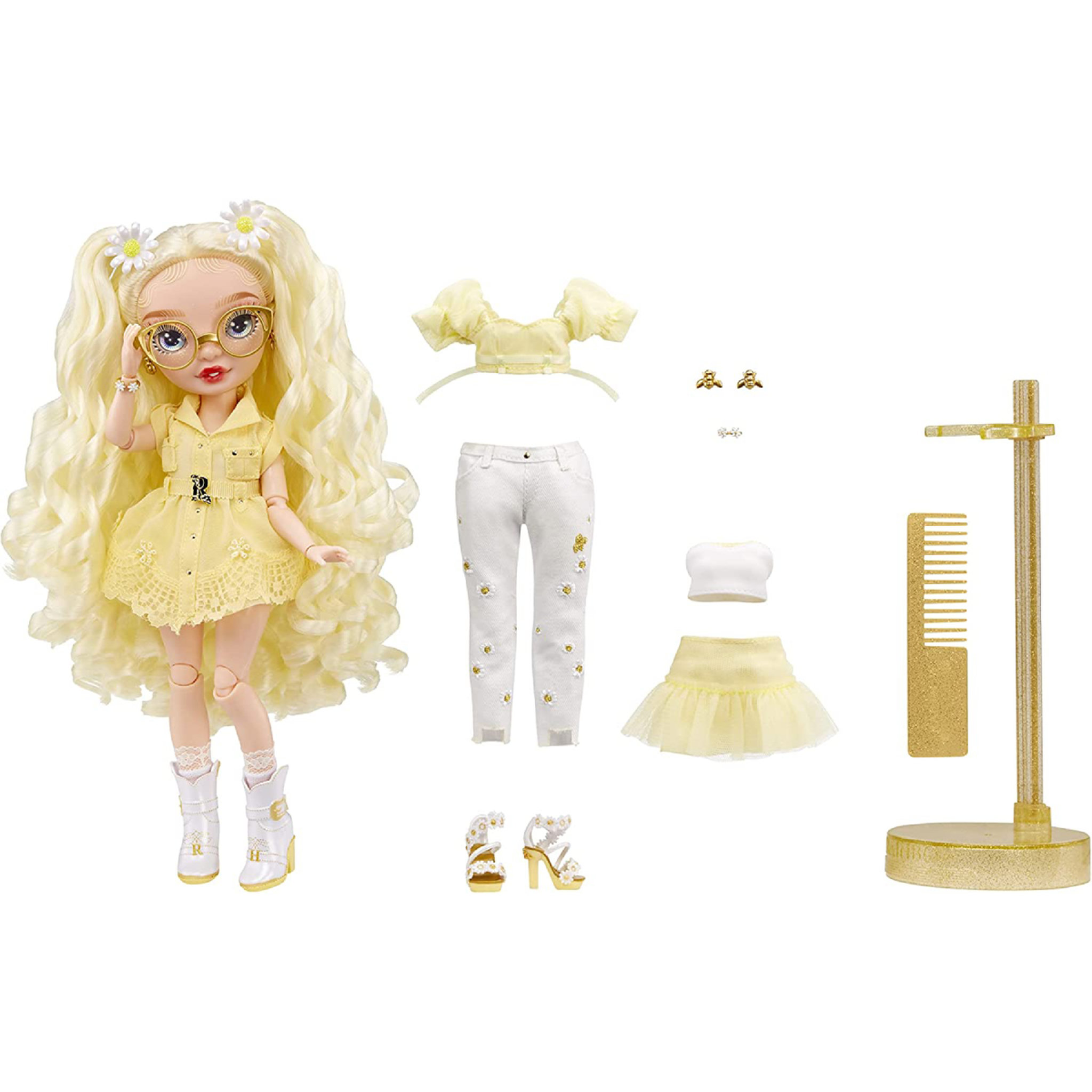 Voir la diapositive 3 : MGA Poupée Rainbow High Core Fashion Delilah Fields