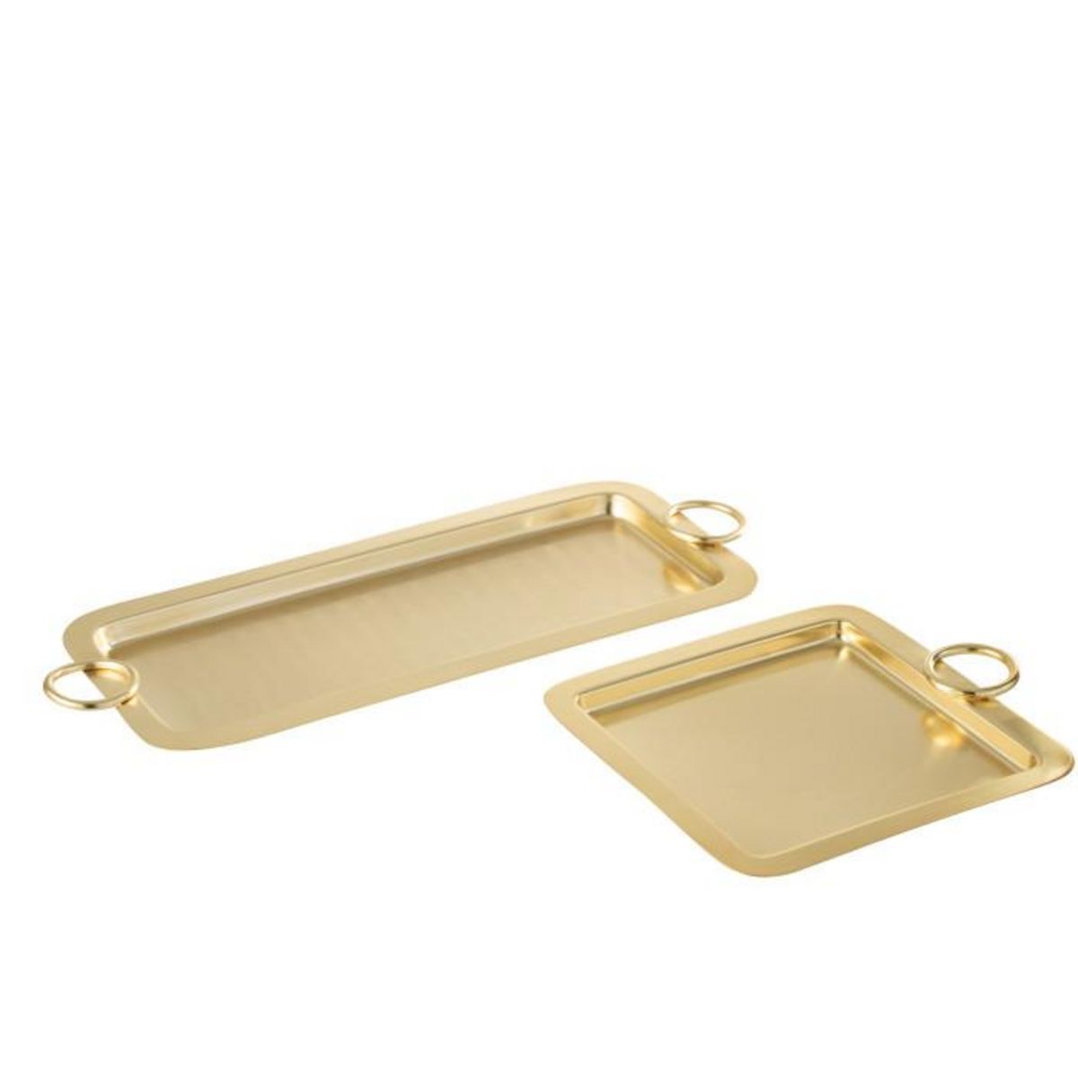 Paris Prix Plateau de Service en Inox  Mile  23cm Or